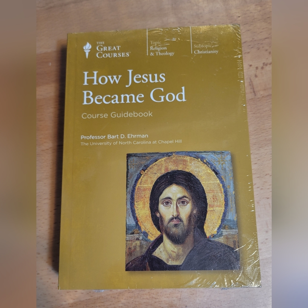 2014 The Great Courses How Jesus Became God Guidebook W/12 CDs SEALED